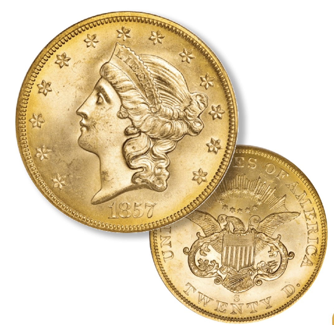Liberty gold coin